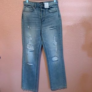 NWT Vintage High Waist Ripped Jeans